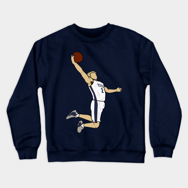 Matt McClung Dunk - George Town Hoyas Crewneck Sweatshirt by xavierjfong